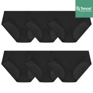 수아팜 주니어 순수 모달 임파선 팬티 6매_블랙