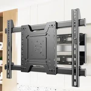 대형 TV 벽걸이 75인치 각도조절 티브이브라켓 90도 상하좌우 상하
