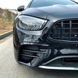 [호환품]메르세데스 벤츠 호환 E 클래스 W213 E260 E300 E53 - + 프론트 범퍼 립 에어 벤트  스포일러 스플