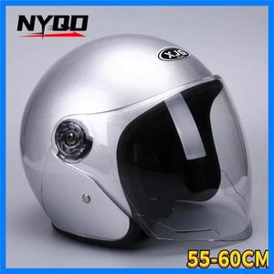 남여 전기 자전거 헬멧 3C 승인 겨울 따뜻한 하프 헬멧 오토바이 안전 모자 사계절 유니버설 버전