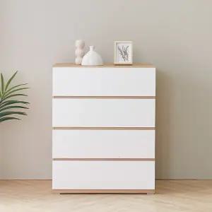 도도스 LPM코팅 광폭800 4단 서랍장(DO_016)