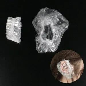 비닐 귀마개 염색용 미용실 컬러 염색 (WFJ6UWL)