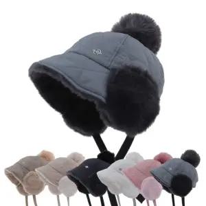 AN-K146_귀달이 방울 털방한모