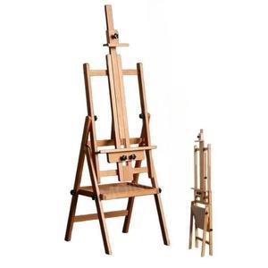 미술 이젤 화판 스탠드 나무이젤 나무 접이식 그림 잉 거치대 대형 A 원목