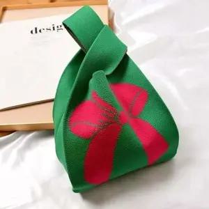 에코백 니트손가방 미니