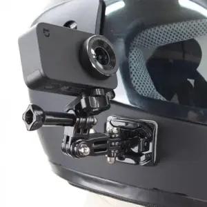 헬멧 사이드 접착 마운트 고프로 액션캠 호환 오토바이 블랙박스 W4ED47C