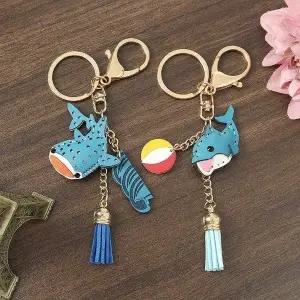 열쇠고리 돌고래 2종세트 인기 상어와 베스트 (WFJSQ4A)