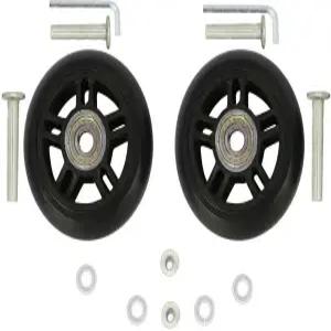 ORO 1 쌍 러기지 휠 교체용 70mm 케이스 캐리어용 8mm 베어링 및 인라인 야외 스케이트 캐스터 보드(70 *