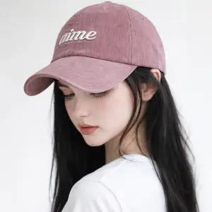 aime 레터링 자수 코듀로이 야구모자