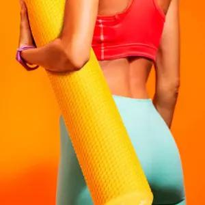 L67 폼롤러 후레쉬망고 스트레칭 지압 요가 하체 홈트