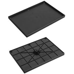 Miwayer 1pc 프로젝터 트레이 삼각대 스탠드 사운드 카드 플랫폼 홀더 범용 1/4in 나사 어댑터 25x18cm