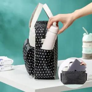 방수패턴 유모차가방 토트백 기저귀가방 버킷백 휴대용