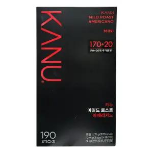 맥심 카누 마일드 로스트 미니 아메리카노 190T