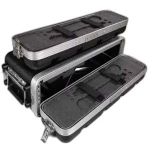 음향장비 믹서랙 케이스 무대 콘솔 블랙 휴대용 하드