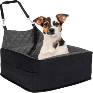 소형/소형견을 위한 조이오프시페 메모리 폼 반려견 카시트 최대 35파운드의 반려견을 트래블 부스터 시트