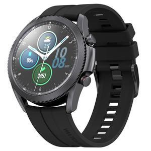 갤럭시 워치용 멜리야 밴드 46mm /기어 S3 프론티어 밴드, 워치 3 45mm /클래식 남성 및 여성용 22mm 소프트 실리콘 스포츠 팔찌 스트랩