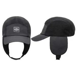 아이더세이프티 겨울 방한용 플리스 귀달이 모자 보온 캠프캡