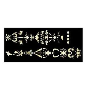 [하프클럽/]나무모양 악기스티커 현악기소품 장식 스티커 음악 관련 악기용