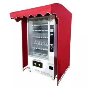 음료 자판기 천막 어닝 비막이 지붕 차양막 커버 그늘