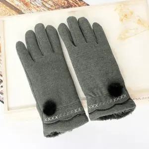 기모 터치장갑 여성 스마트폰 겨울 스마트터치 여성 여자 장갑 따뜻한 니트 예쁜 겨울 방한