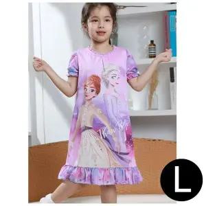 [하프클럽/]아동용 반팔 원피스 실내복 핑크 디자인 여아 의류 L