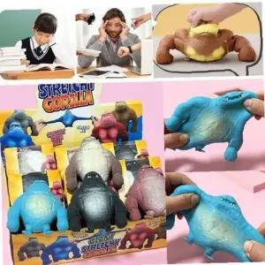 고릴라말랑이 손장난감 촉감놀이 스트레스볼 모래 말랑자광고릴라