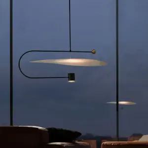 라인펜던트조명 미드센츄리 6인 카페 주방 식탁등 식탁조명