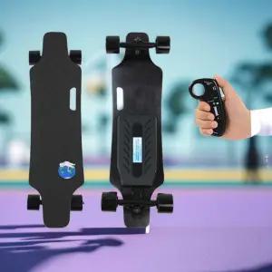 입문용 전동 스케이트보드 오프로드 스케이트 블랙