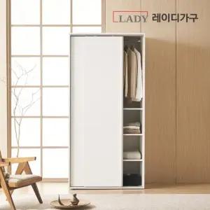 레이디가구 프리핏 키큰 슬라이딩 옷장 수납형 1000