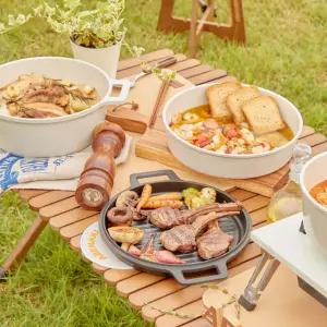 아베나키 캠핑 코펠세트 올인원 멀티쿠커 에볼루션 더치오븐