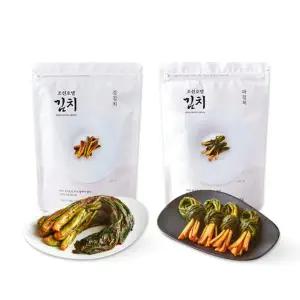 [신세계푸드](온라인) 조선호텔 갓김치 1kg+파김치 500g