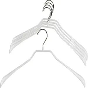 마와 바이 레스턴 로이드 바디폼 시리즈 미끄럼 방지 공간 절약 옷걸이 재킷 정장 및 코트 1612 스타일 42L