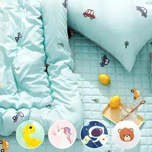 미니멀앤드 남아 여아 키즈 차렵이불 세트 케어 침구 SS 차렵이불 베개커버 세트