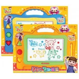 콩순이 칼라 자석 드로잉 보드/스케치/그리기/놀이/교구/교재/어린이/키즈/유치원