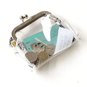 투명 동전지갑 여행용 파우치 11.5 x 9cm 동전지갑 여행용지갑 여자카드지갑