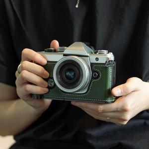 모아식 올림푸스 OM-3 핸들 가죽 케이스 카메라 가방 보호대 호환 손목 스트랩 어깨 끈 사진