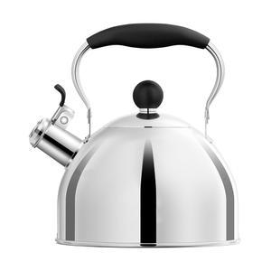 스토브탑용 휘슬링 티 주전자, 차와 커피용 2쿼트 소형 1 8L 등급 스테인리스 포트, 온수 물 보일러 스틸