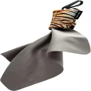 SPUDZ 울트라 극세사 렌즈 클리너 - 닫을 수 있는 파우치 클립온 세탁 가능 광학 스코프 안경 타이거 6 x