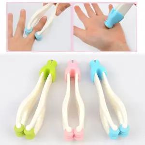 수동 셀프 휴대용 손가락 롤링 지압 마사지 랜덤 1개 마사지기