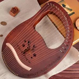 ( )가방 케이스 포함 19음계 원목 사슴 악기 리라 하프