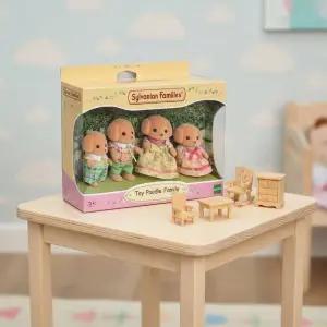 실바니안 패밀리 토이 푸들가족 피규어 강아지 인형 미니어처 세트 장난감 인형놀이 여아 선물