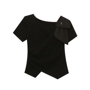 라인댄스복상의 댄스복 밸리댄스복 스포츠댄스 오프숄더 여성 댄스티 모던 바복 라틴댄스복