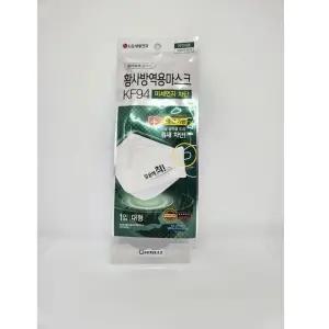 에어워셔 플러스 화이트 KF94 황사마스크 26매
