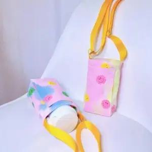 크로스가방 휴대폰포켓 스마일 텀블러백 WF0D36C