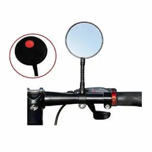사이드미러 1개 자전거용 반사판 자전거후사경 원형 후미경 거울