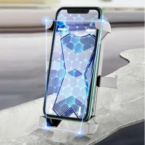 360도 회전 자전거 스마트폰 클립 거치대 바이크 스쿠터 핸들 고정 장치