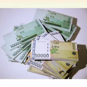 페이크머니 가짜 돈 지폐 지전 3종 80매 대용량 종이 장난감 화폐   웃긴 선물 템