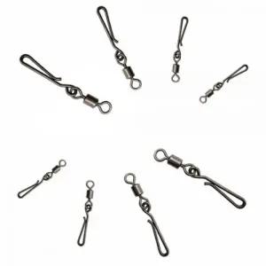 전천후 낚시채비 원터치 회전 도래 양방향 조립 부자 접속 부품