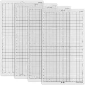 실루엣 카메오 4팩 12인치 x 24인치 - 접착식 컷 매트 교체 세트 비닐 공예