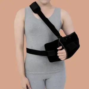 회전근개 파열 수술 팔걸이 어깨 팔 보조기 수술후 팔고정 블랙